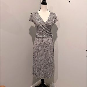 Ann Taylor Faux Wrap Dress, EUC